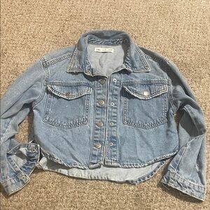 Zara Jean shirt/jacket size 10